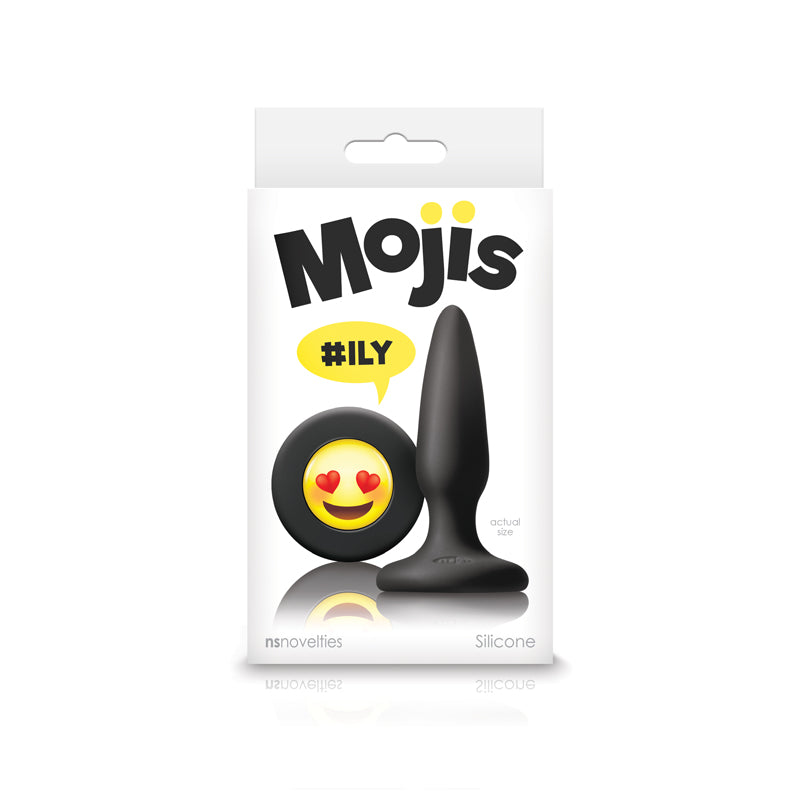 Moji's ILY Anal Plug - Black - Thorn & Feather Sex Toy Canada