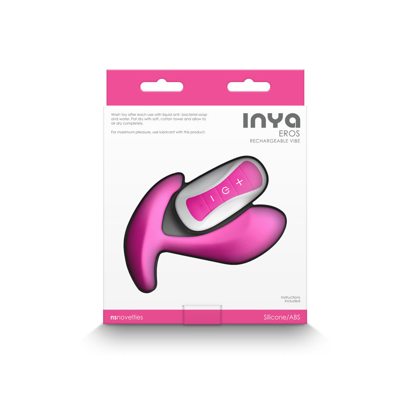 INYA Eros Rechargeable Vibe with Remote - Pink - Thorn & Feather