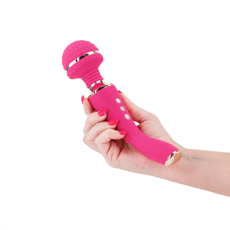 Sugar Pop Bliss Vibrating Wand - Pink - Thorn & Feather