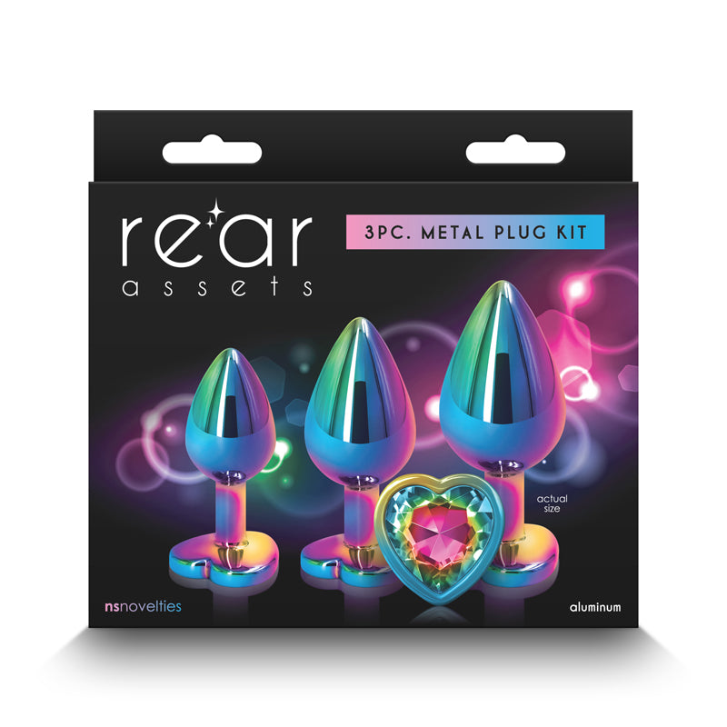 Rear Assets Trainer Kit - Multicolor, Rainbow Heart - Thorn & Feather