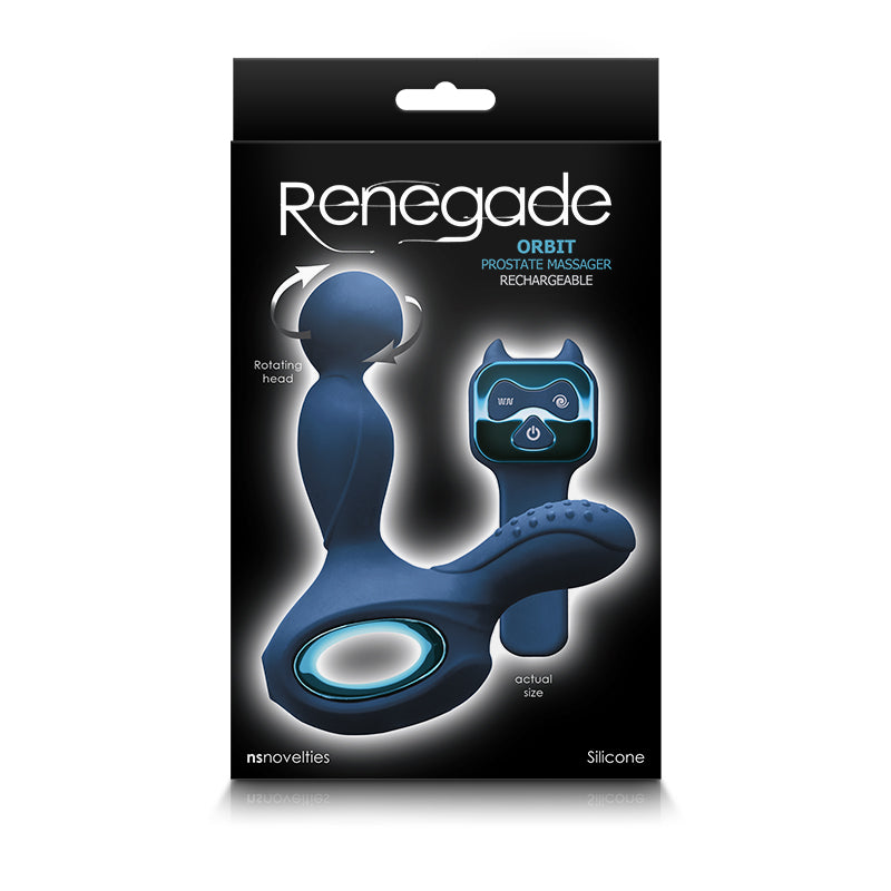 Renegade Orbit Prostate Massager - Blue - Thorn & Feather