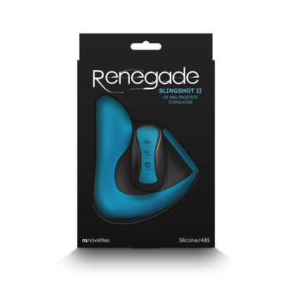 Renegade Slingshot II Remote Control Prostate Stimulator - Teal - Thorn & Feather
