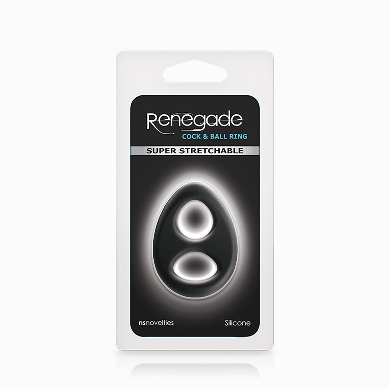 Renegade Romeo Soft Ring - Black - Thorn & Feather Sex Toy Canada