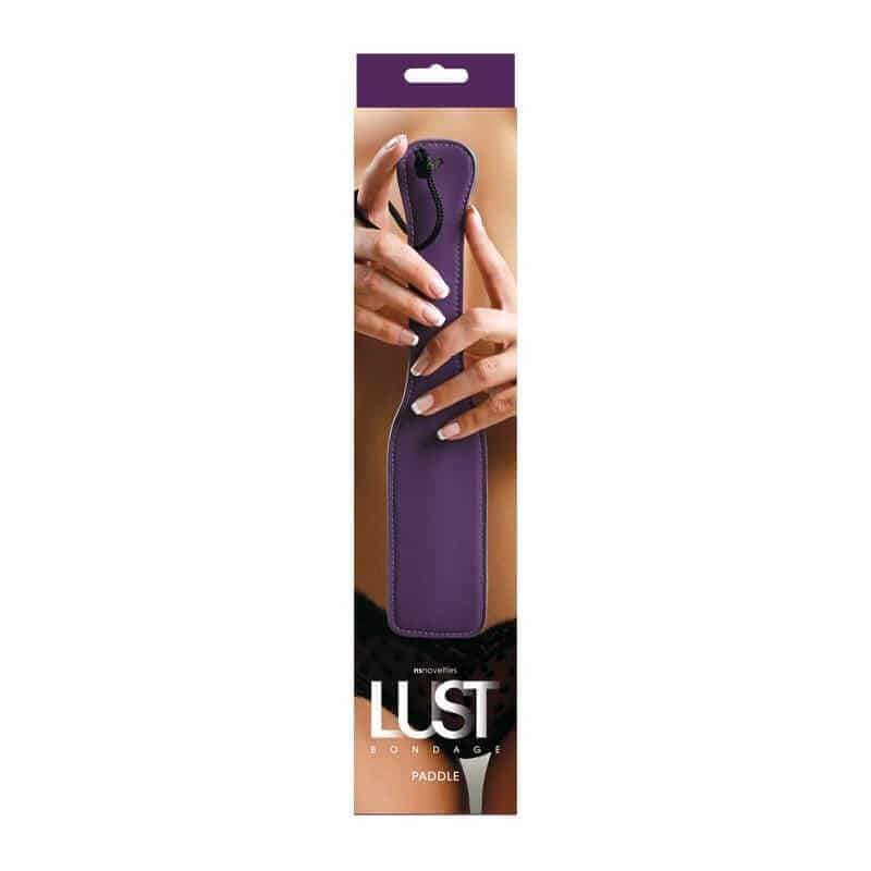 Lust Bondage Paddle - Purple - Thorn & Feather