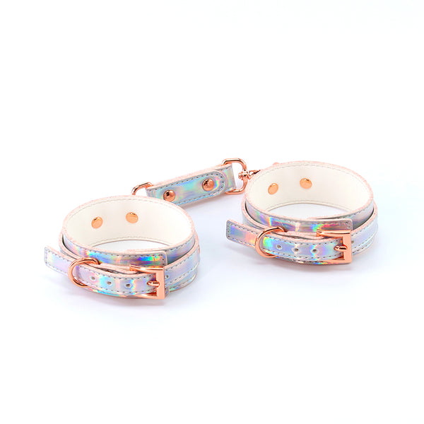 Cosmo Bondage Wrist Cuffs - Rainbow - Thorn & Feather