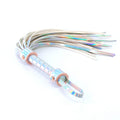 Cosmo Bondage Flogger - Rainbow - Thorn & Feather