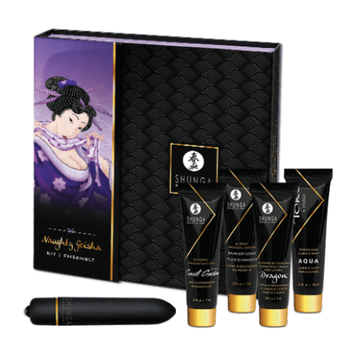 Shunga Luxury Gift Sets Naughty Geisha Kit - Thorn & Feather Sex Toy Canada