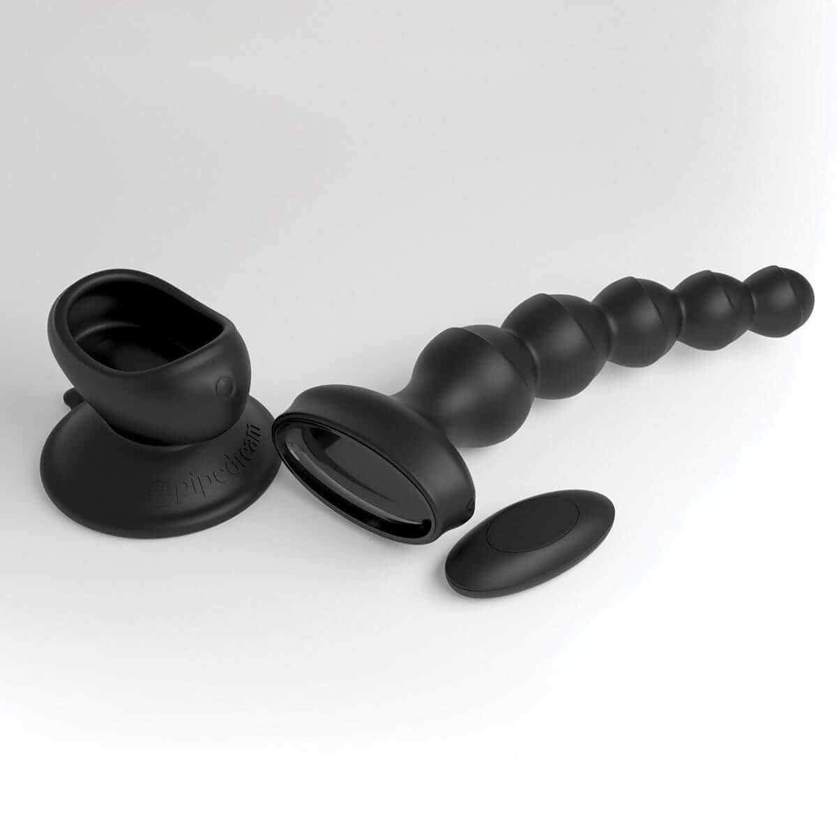 Wall Banger Beads - Black - Thorn & Feather Sex Toy Canada