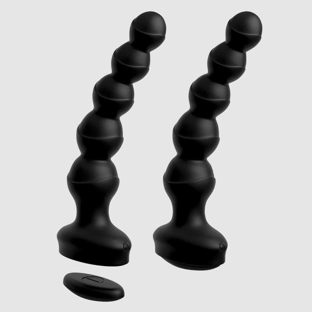 Wall Banger Beads - Black - Thorn & Feather Sex Toy Canada