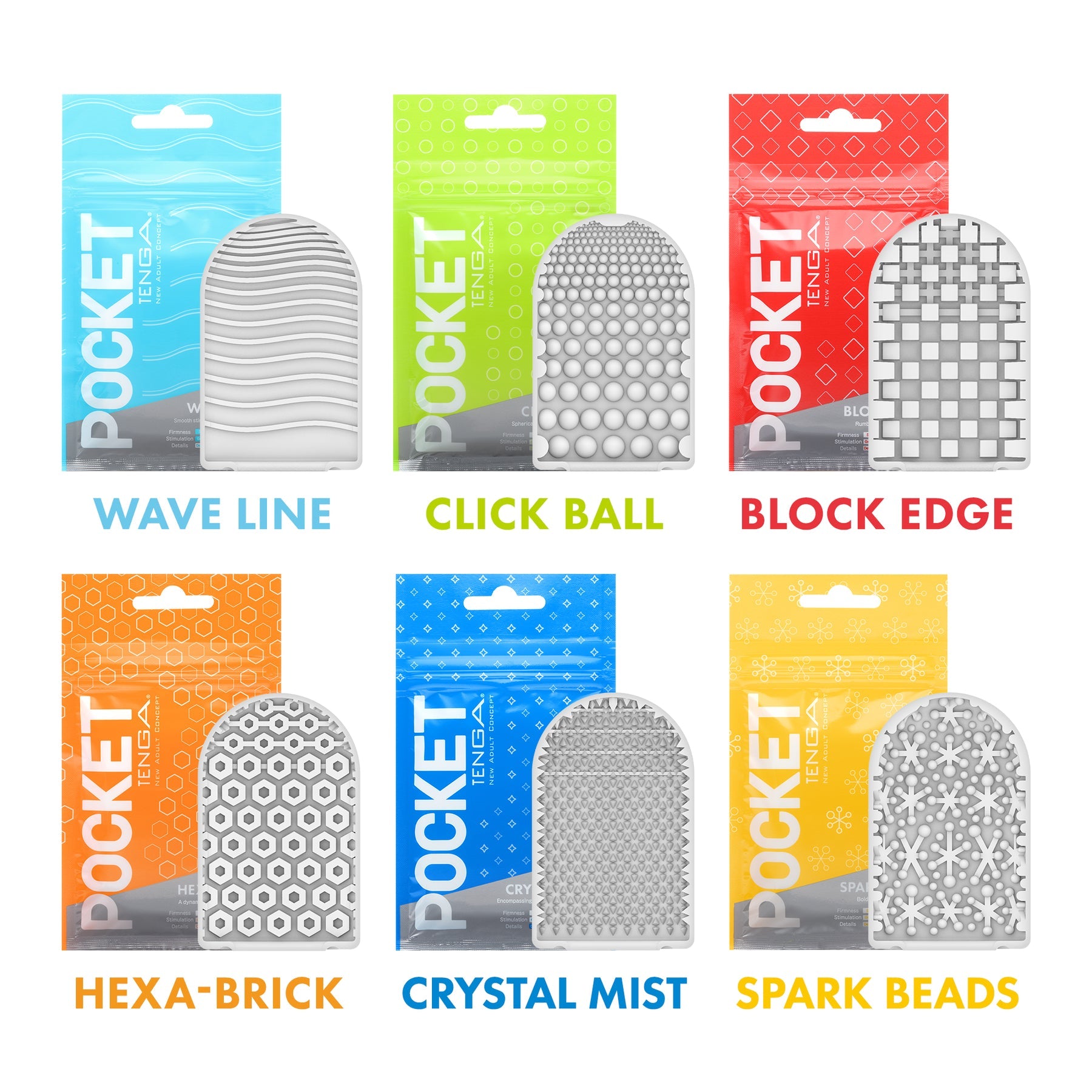 Tenga Pocket Hexa Brick - Thorn & Feather