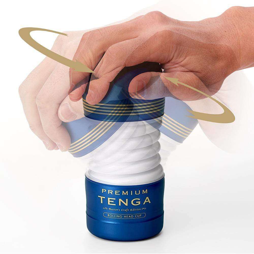 Tenga Premium Rolling Head Cup - Thorn & Feather Sex Toy Canada