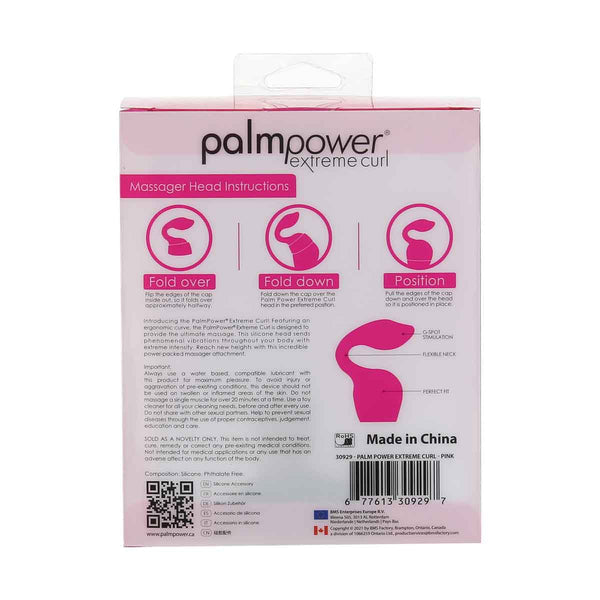 PalmPower Extreme Curl Silicone Massage Head - Thorn & Feather