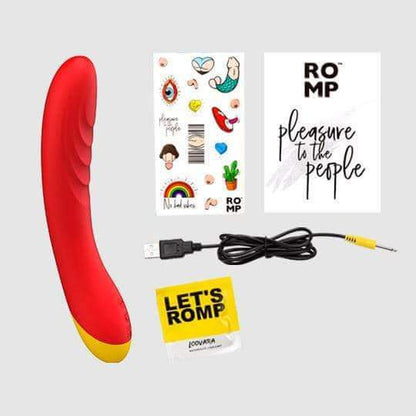 Romp Hype G-spot Vibrator - Red - Thorn & Feather
