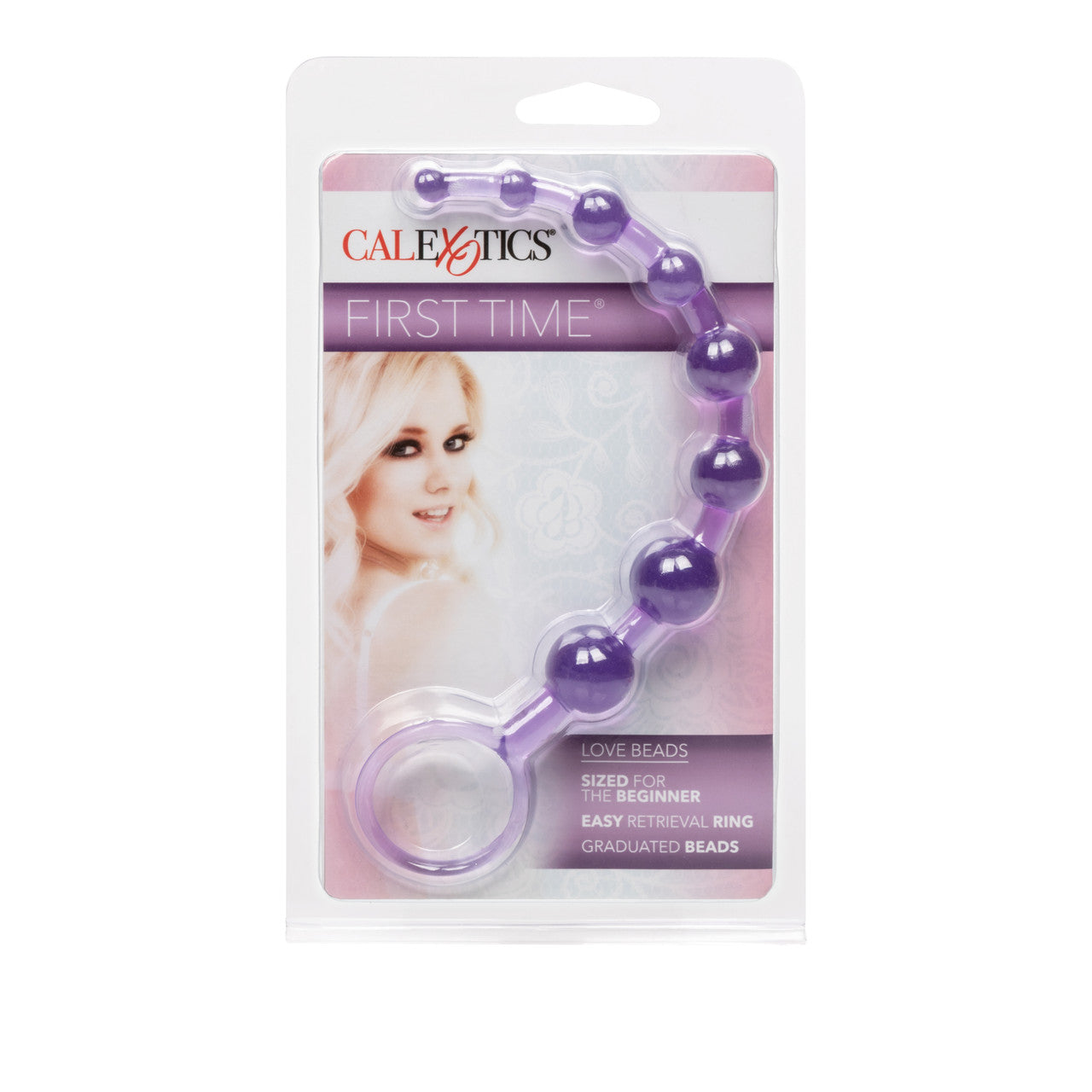 CalExotics First Time Love Beads - Purple - Thorn & Feather