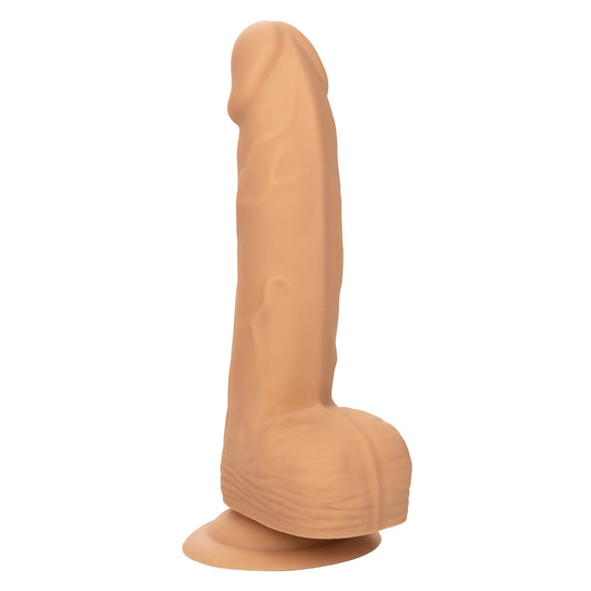 Silicone Studs Realistic Dildo - 6"/15.25 cm, Ivory - Thorn & Feather