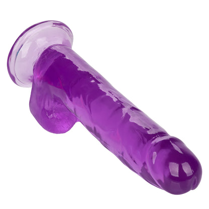 Size Queen 8"/20.25 cm Dildo - Purple - Thorn & Feather