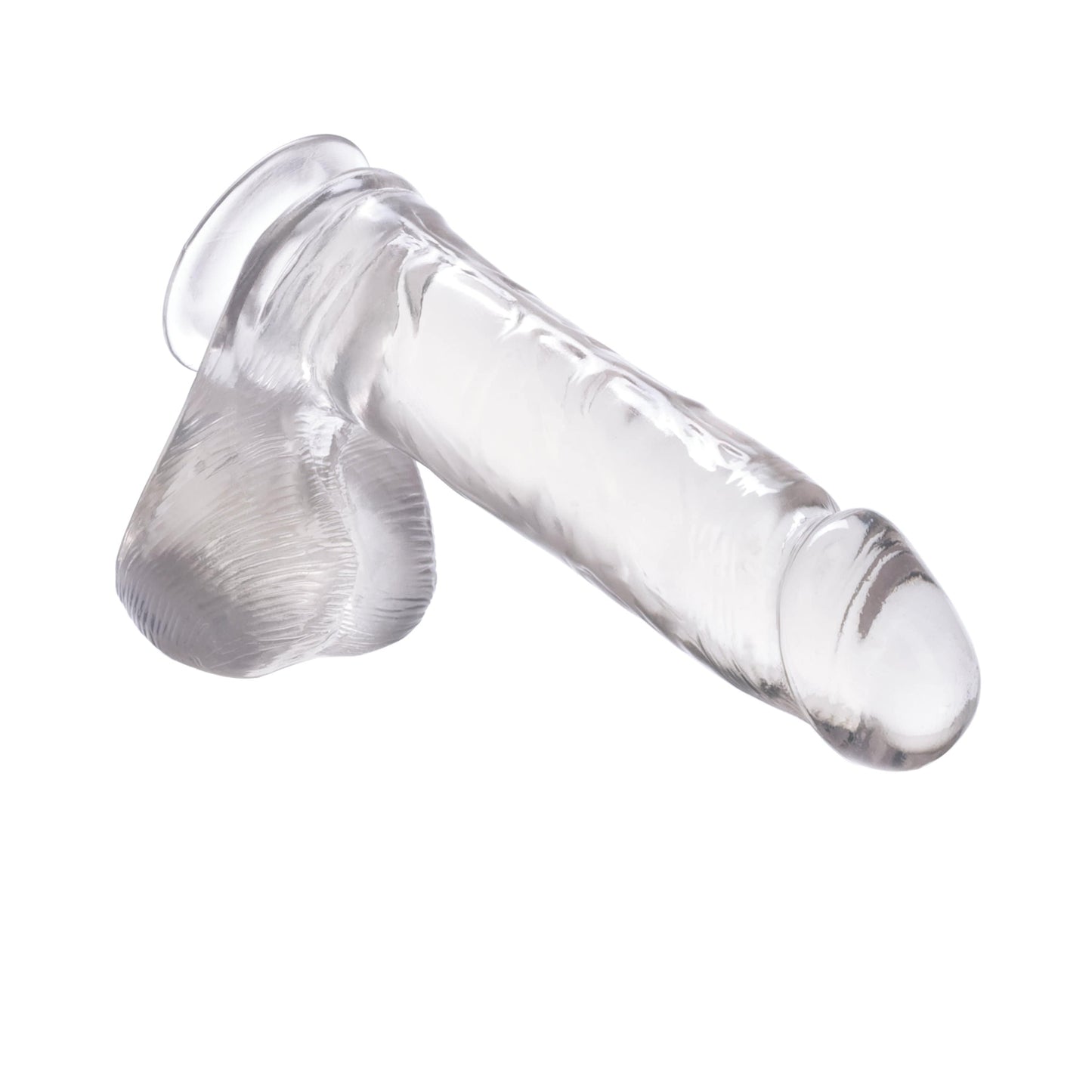Jelly Royale 6" Dildo - Clear - Thorn & Feather