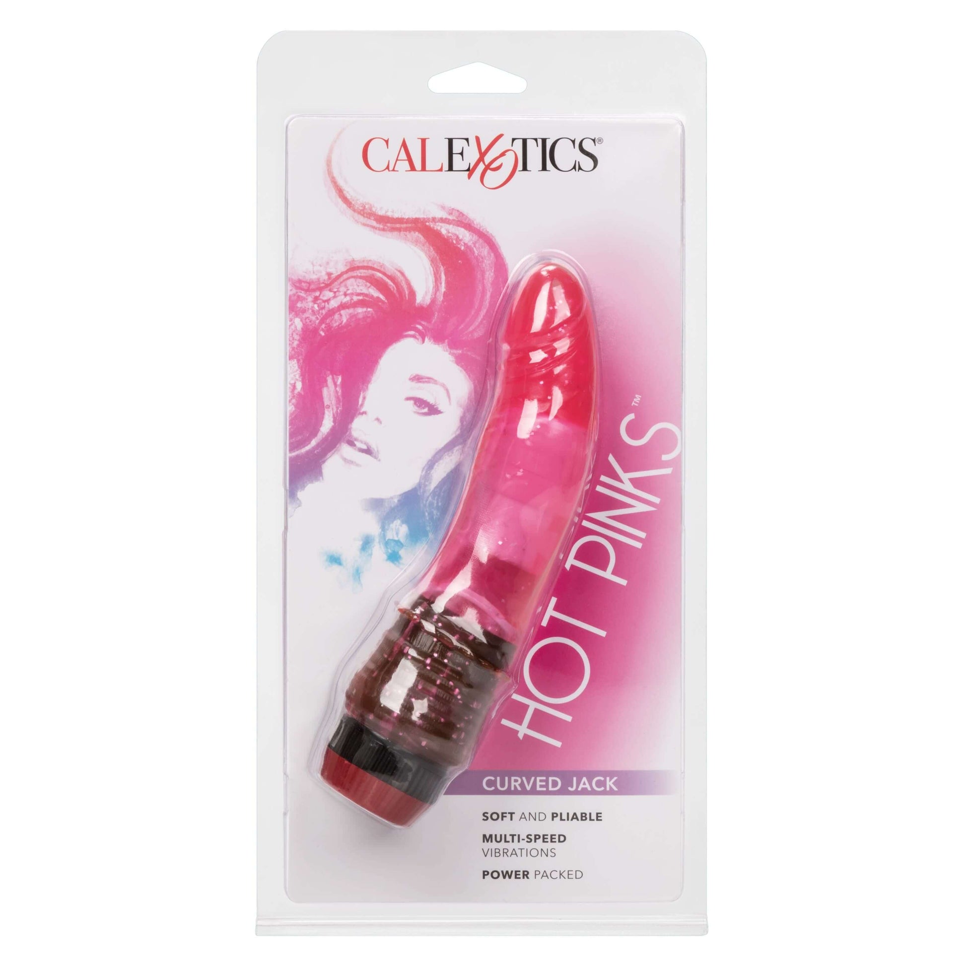 Curved Penis 6.5" - Hot Pink - Thorn & Feather Sex Toy Canada