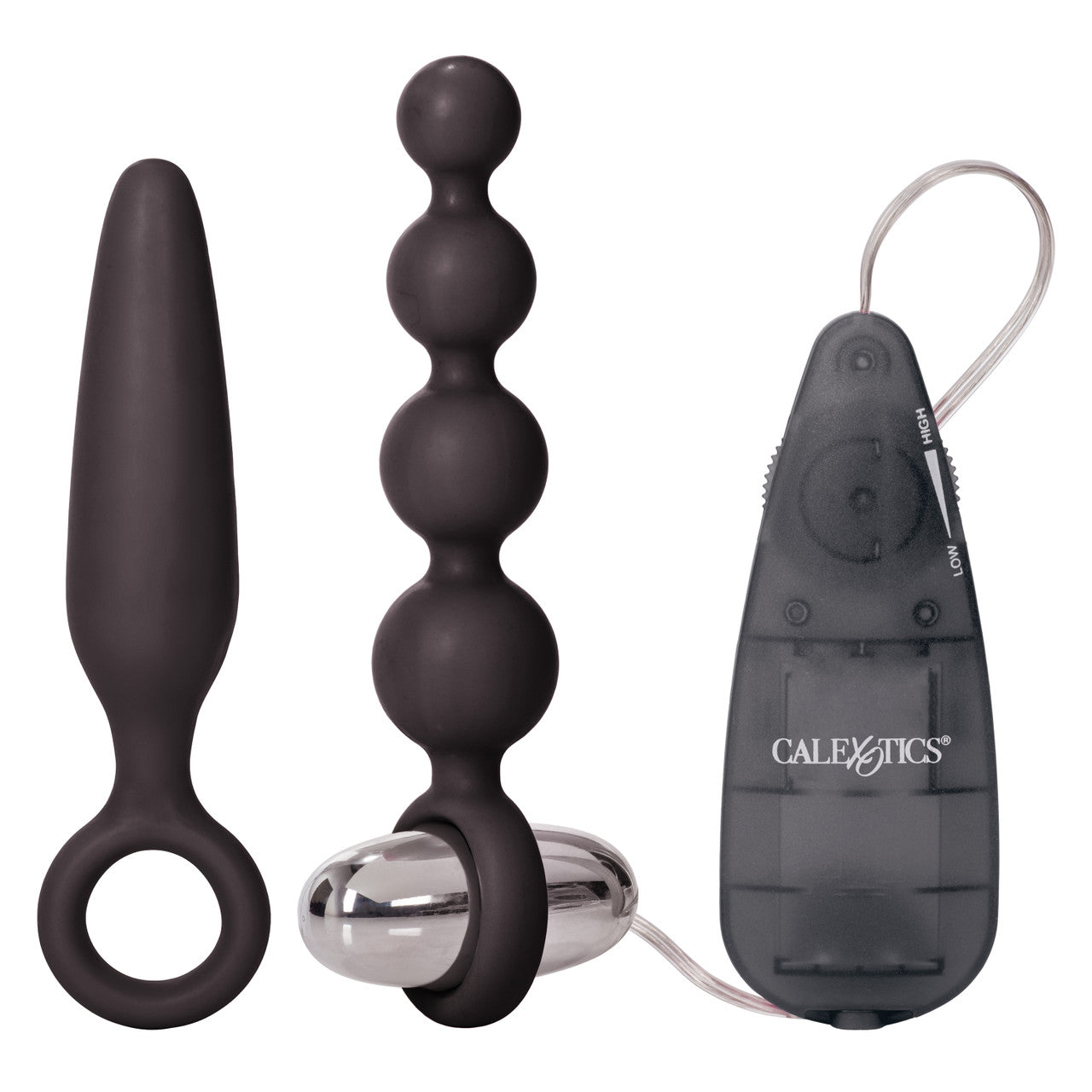 Booty Call Booty Vibro Kit - Black - Thorn & Feather