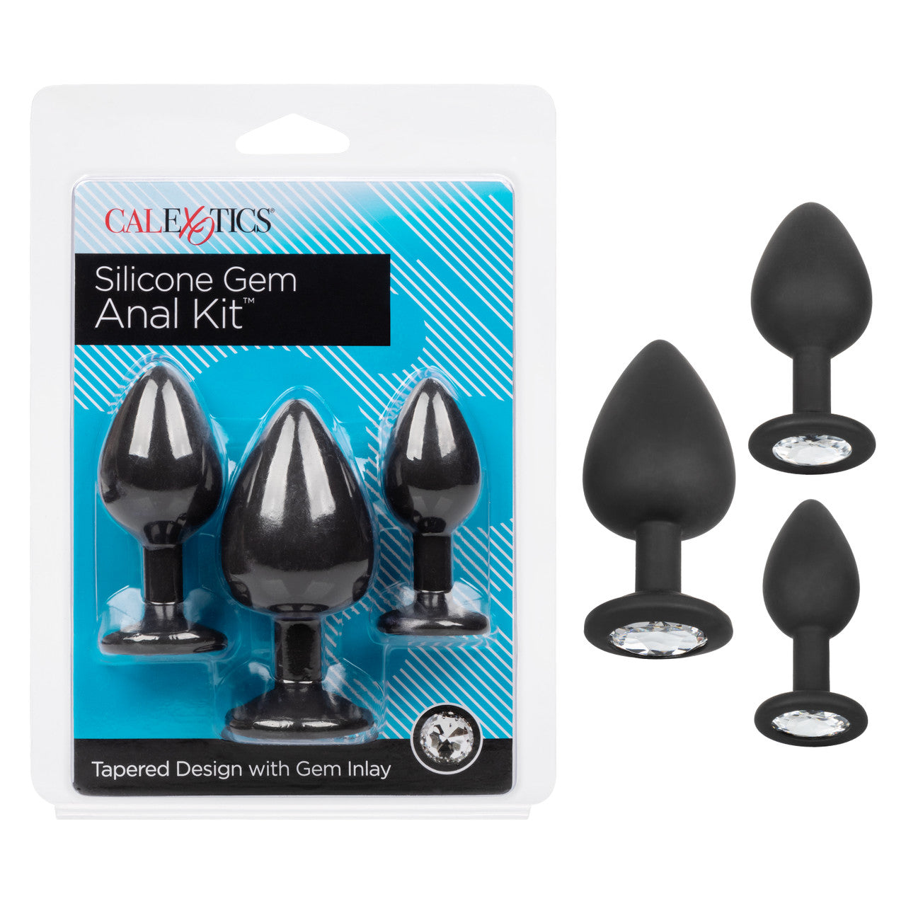 Silicone Gem Anal Kit - Thorn & Feather