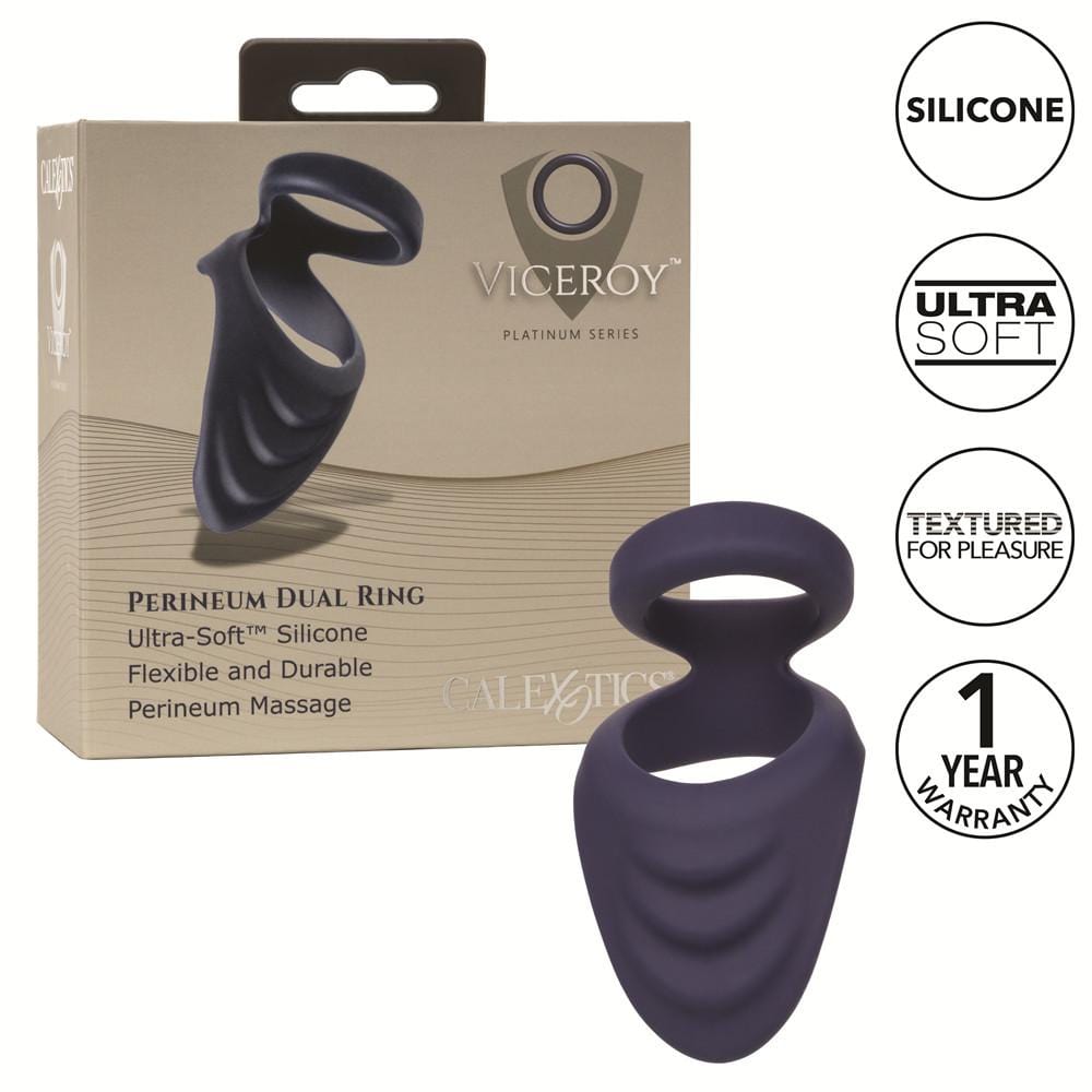 Viceroy Perineum Silicone Dual Ring - Thorn & Feather