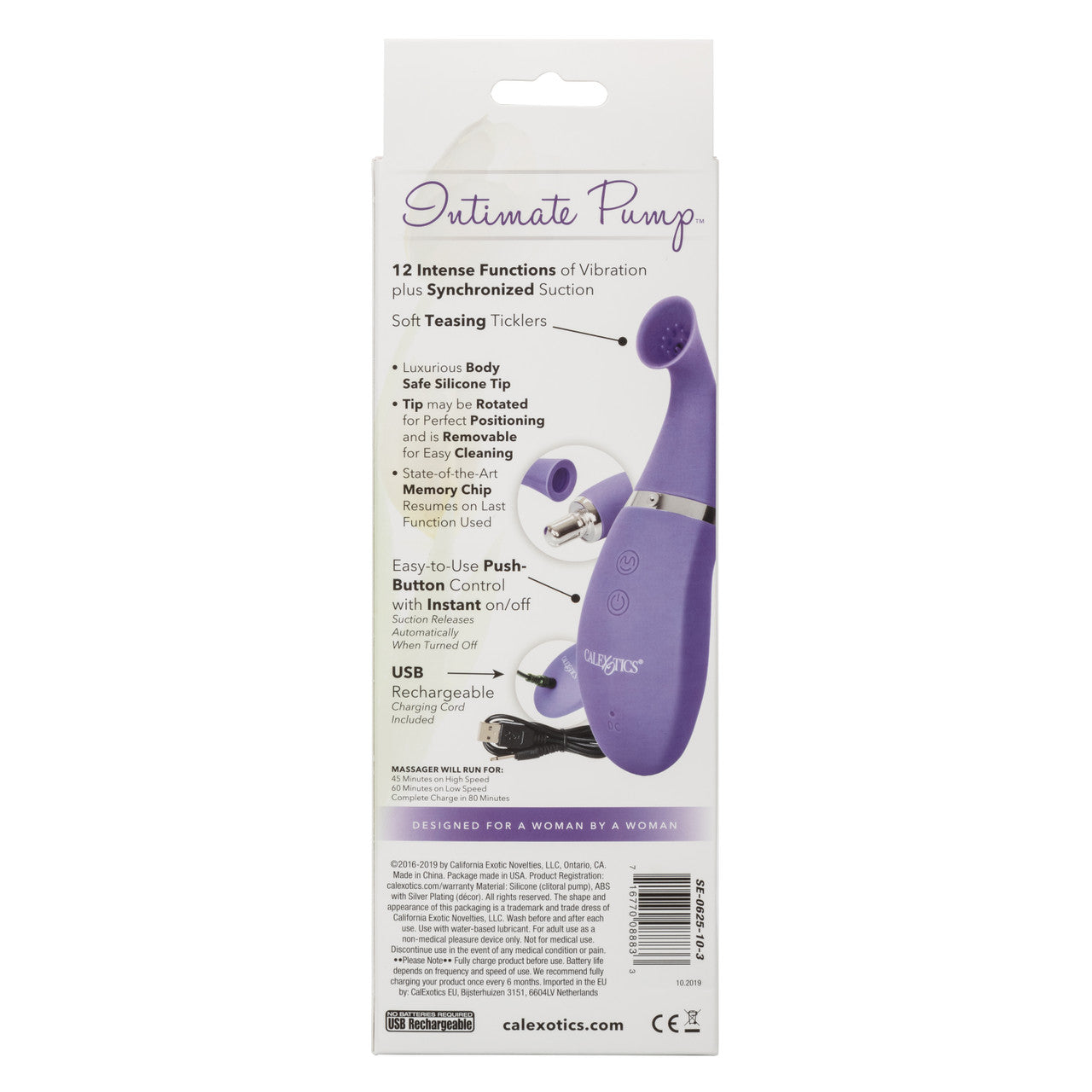 Intimate Pump Rechargeable Clitoral Pump