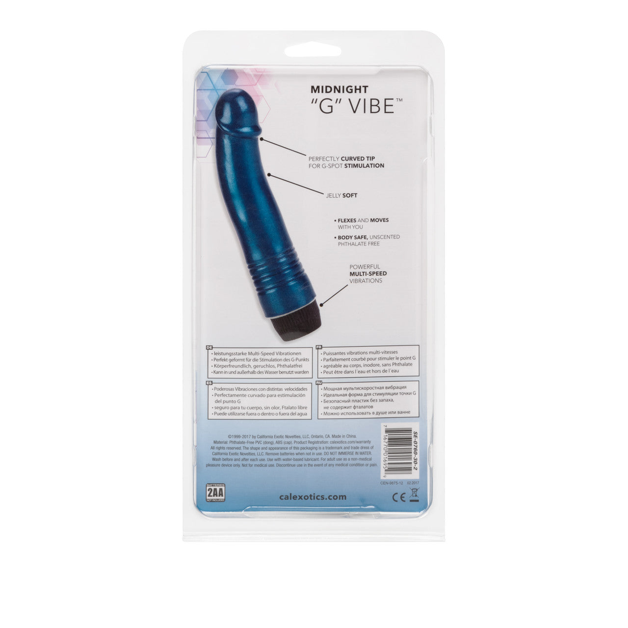 Midnight G Spot Vibe - Thorn & Feather Sex Toy Canada