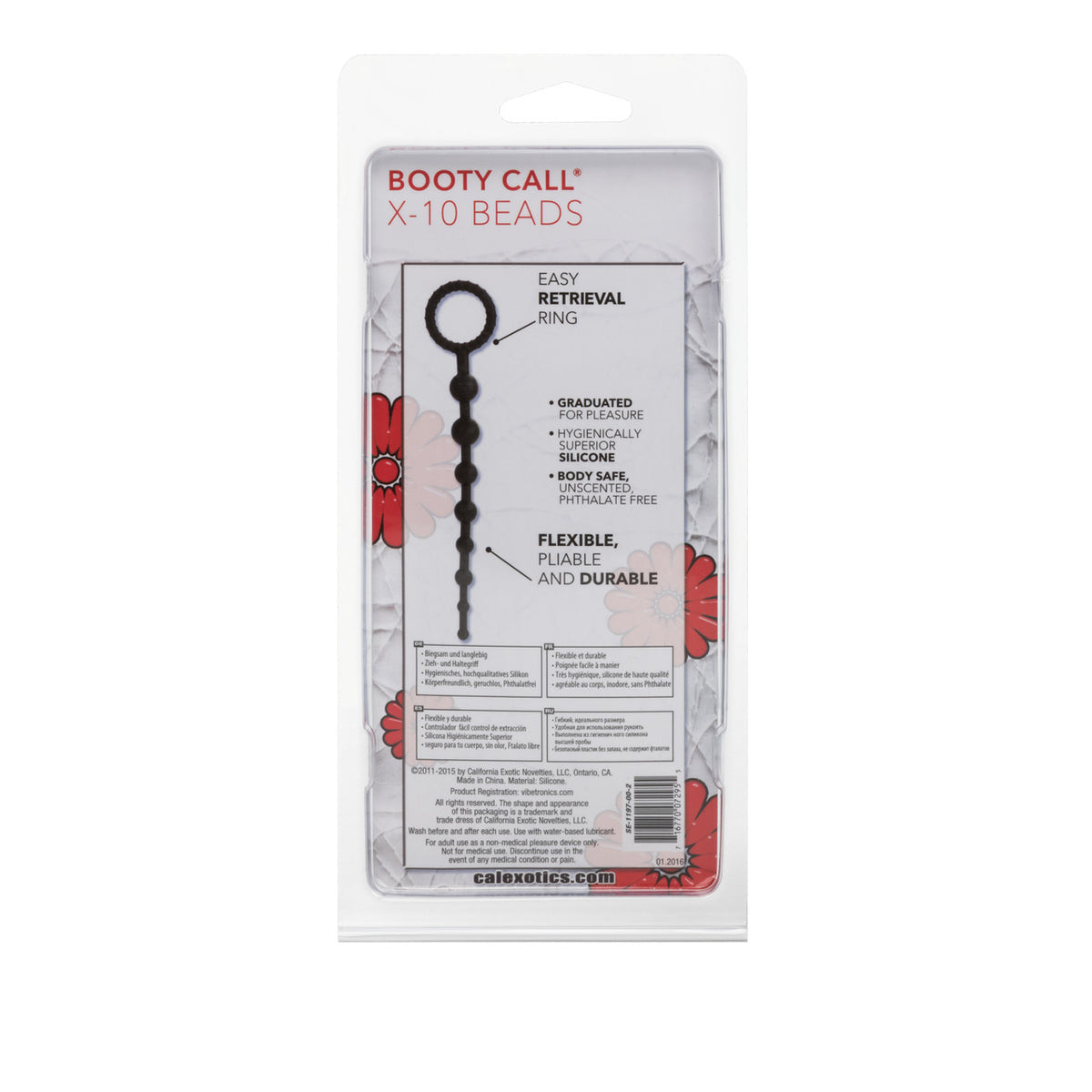 Booty Call X-10 Beads - Black - Thorn & Feather