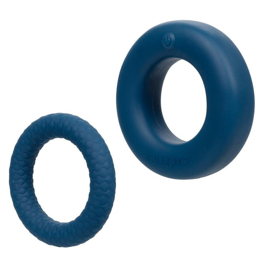 Link Up Optimum Vibrating Cock Ring - Blue - Thorn & Feather