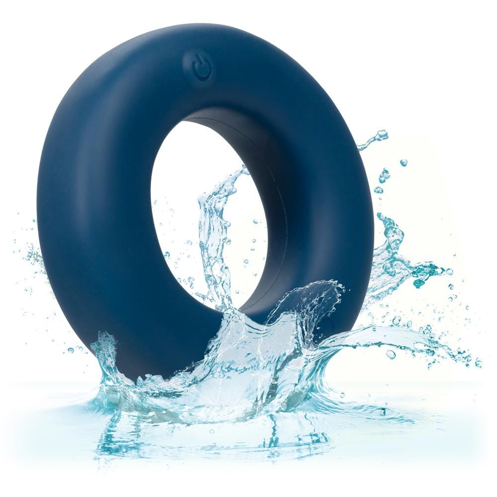 Link Up Optimum Vibrating Cock Ring - Blue - Thorn & Feather