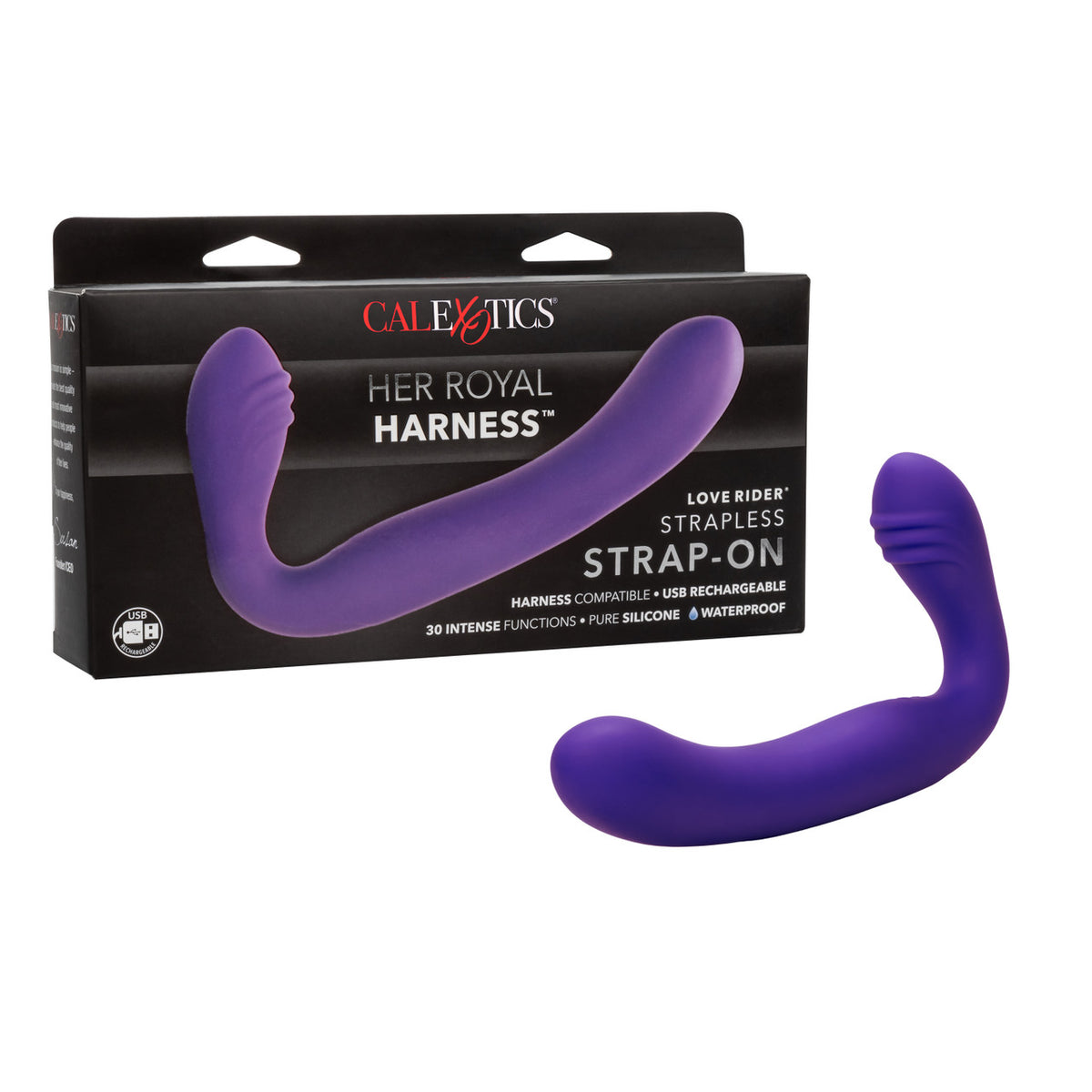 Love Rider Rechargeable Strapless Strap-On - Thorn & Feather