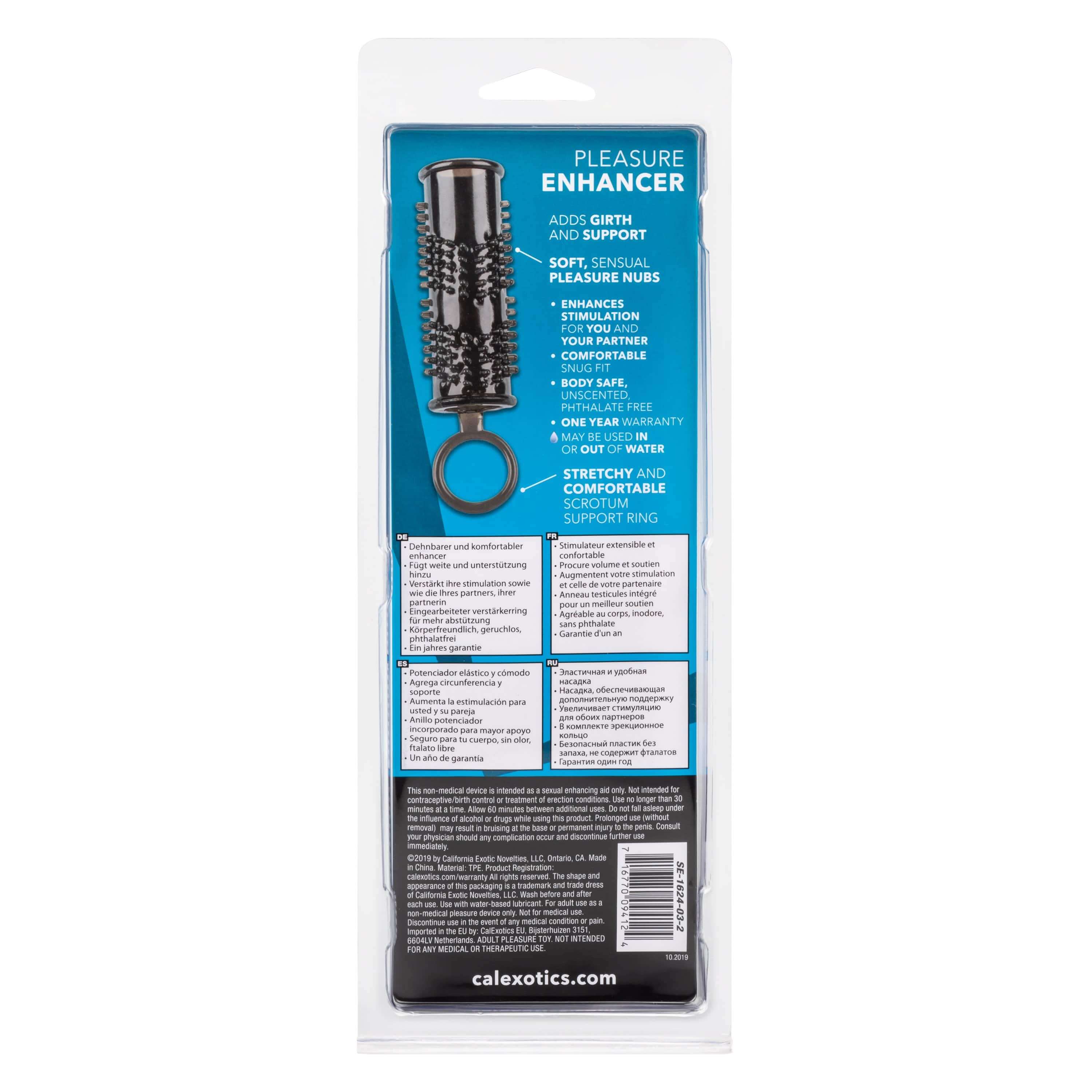 Pleasure Enhancer Extension Sleeve - Thorn & Feather