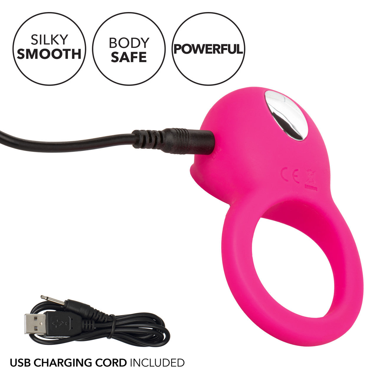 Silicone Rechargeable Teasing Tongue Enhancer - Thorn & Feather