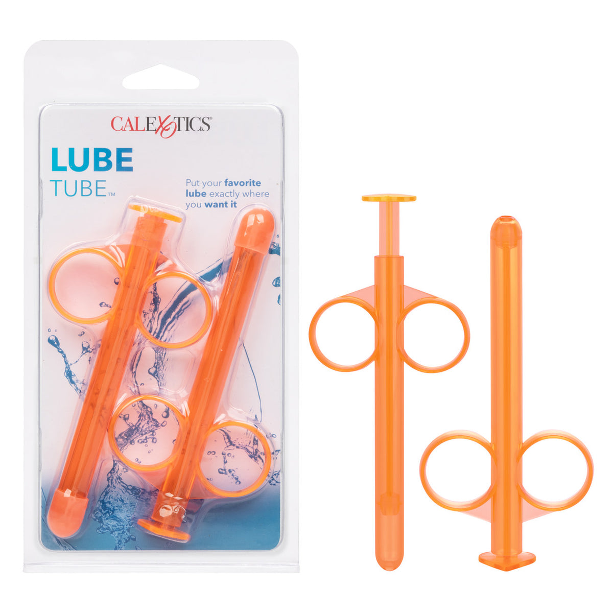 Lube Tube Applicator 2 Pack - Orange - Thorn & Feather