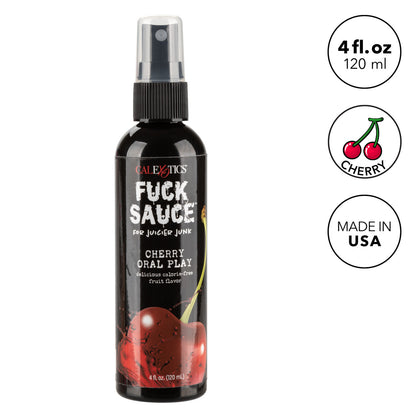 Fuck Sauce Cherry Oral Play - 4oz - Thorn & Feather