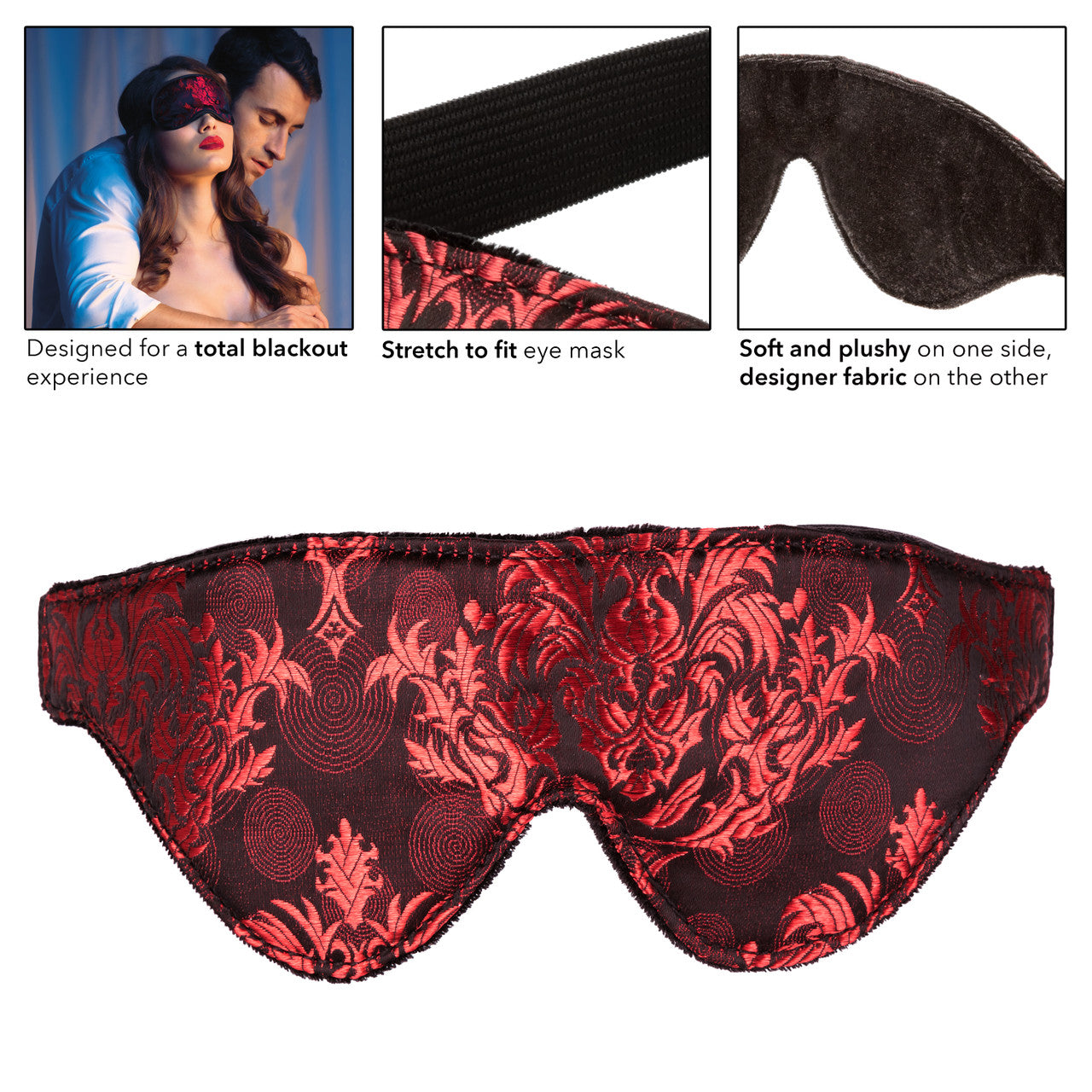 Scandal Blackout Eye Mask - Thorn & Feather Sex Toy Canada