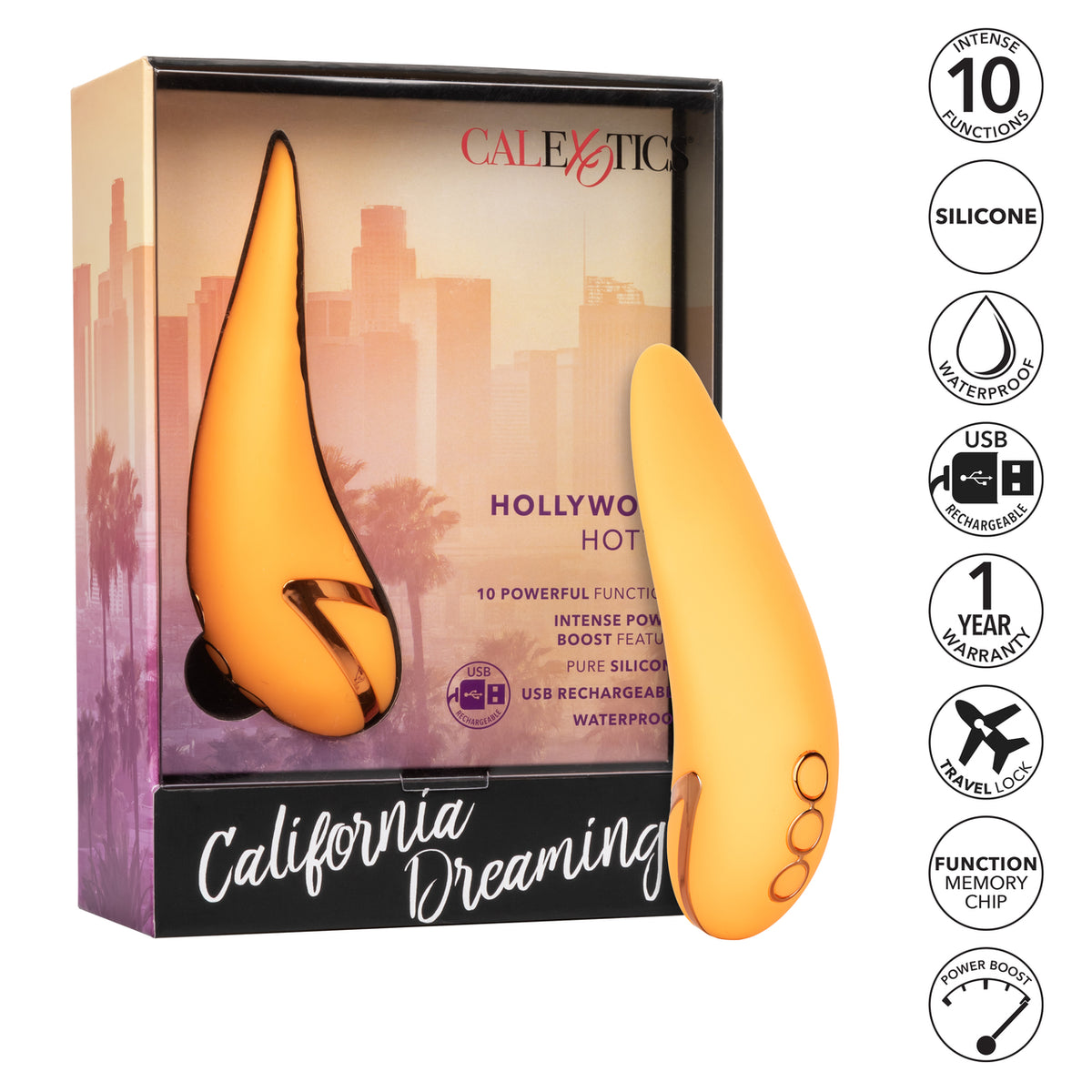 California Dreaming Hollywood Hottie Massager - Thorn & Feather