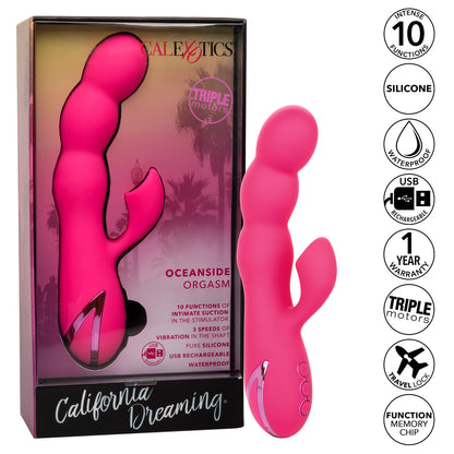 California Dreaming Oceanside Orgasm Rabbit Vibrator - Thorn & Feather