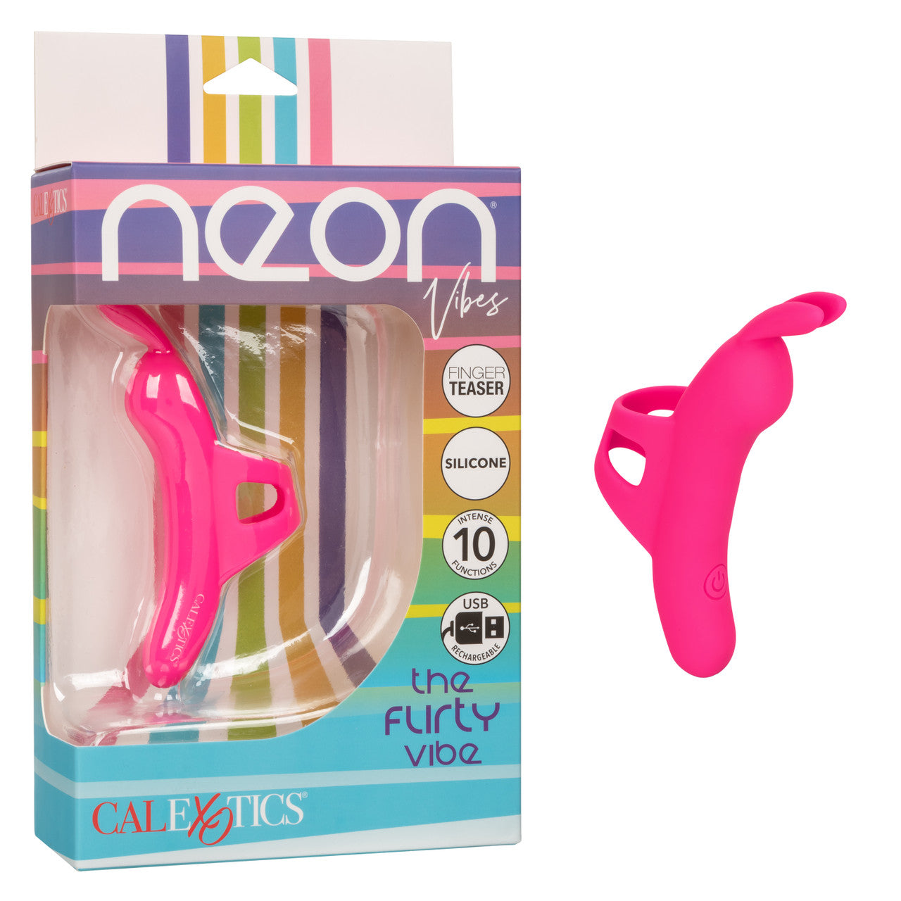 Neon Vibes The Flirty Vibe - Thorn & Feather Sex Toy Canada