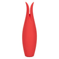 Red Hot Fury Silicone Rechargeable Clitoral Vibrator - Thorn & Feather