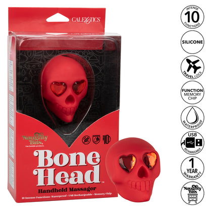Naughty Bits Bone Head Handheld Massager - Thorn & Feather