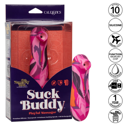 Naughty Bits Suck Buddy Playful Massager - Thorn & Feather