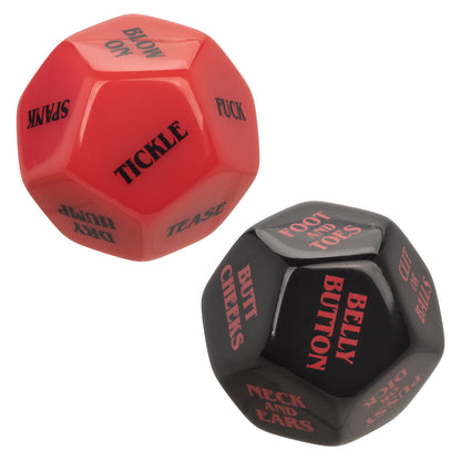 Naughty Bits Roll Play Naughty Dice Set - Thorn & Feather
