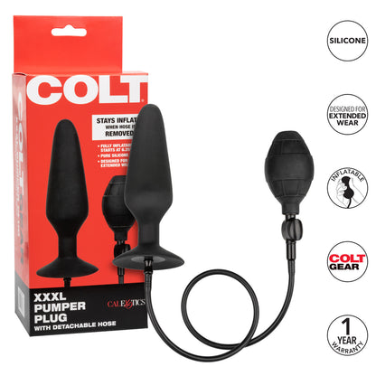 Colt XXXL Pumper Plug with Detachable Hose - Thorn & Feather