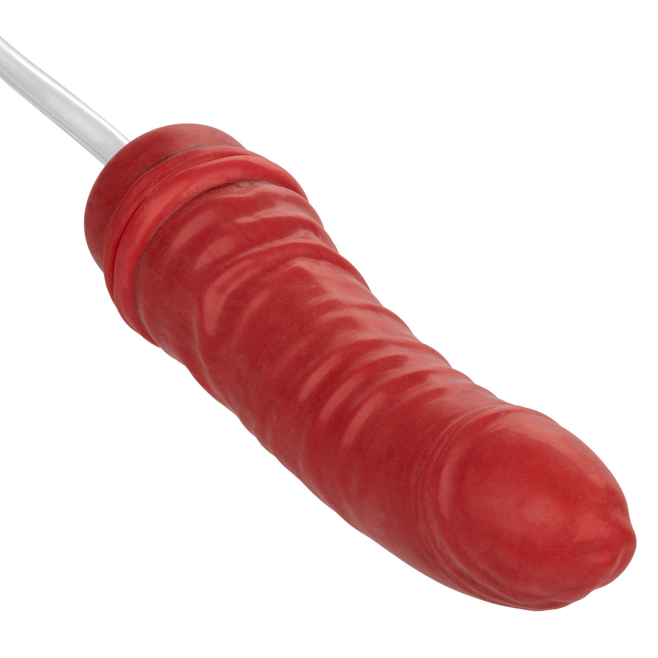 Colt Hefty Probe Inflatable Butt Plug - Red - Thorn & Feather