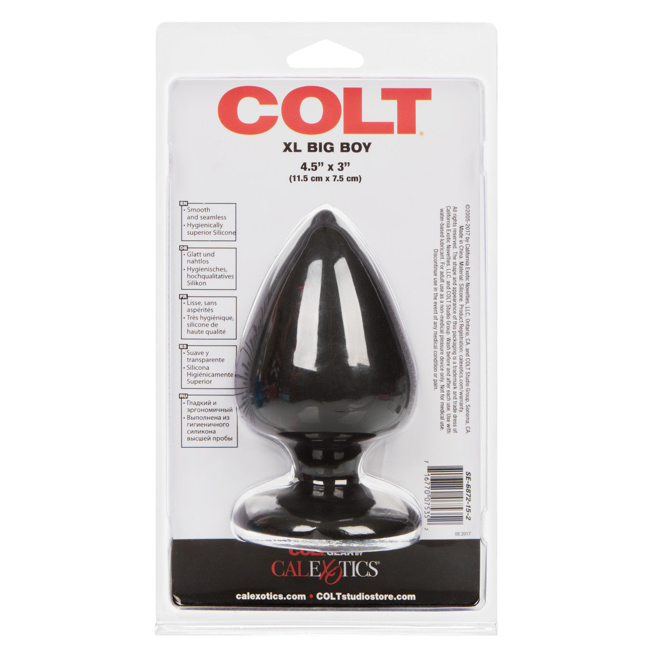 Colt XL Big Boy - Black - Thorn & Feather Sex Toy Canada