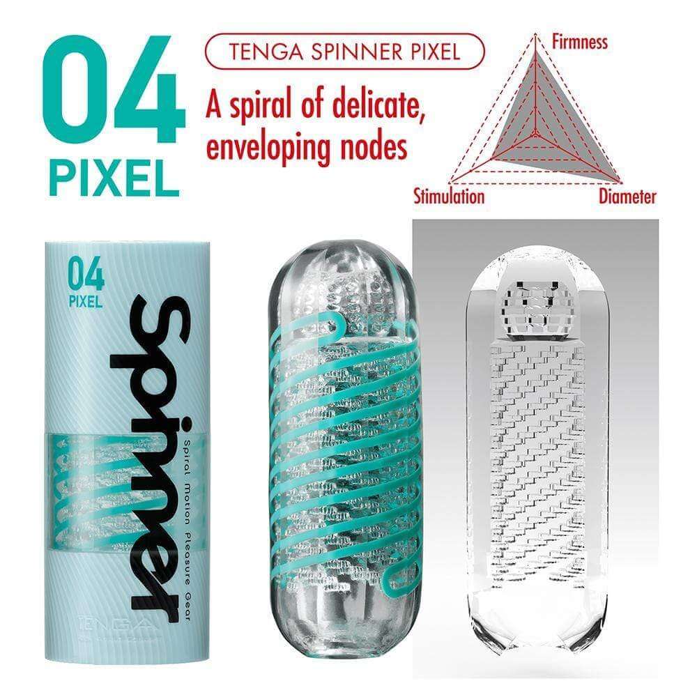 Tenga Spinner - 04 PIXEL - Thorn & Feather