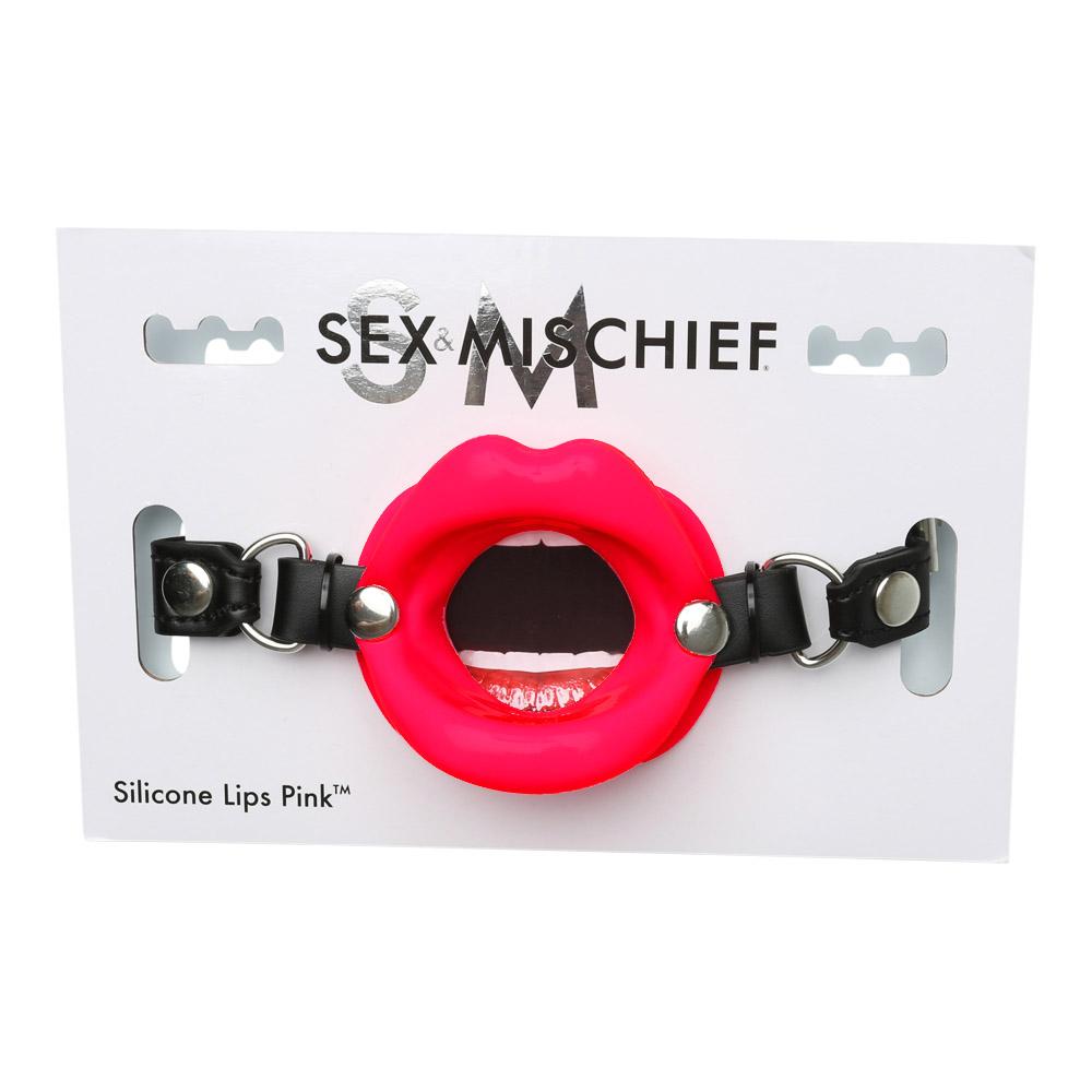 Silicone Lips Mouth Gag - Thorn & Feather