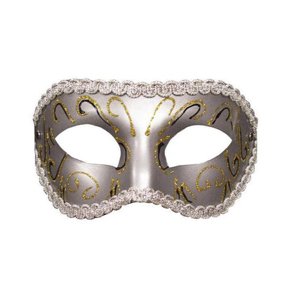 Grey Masquerade Mask - Thorn & Feather