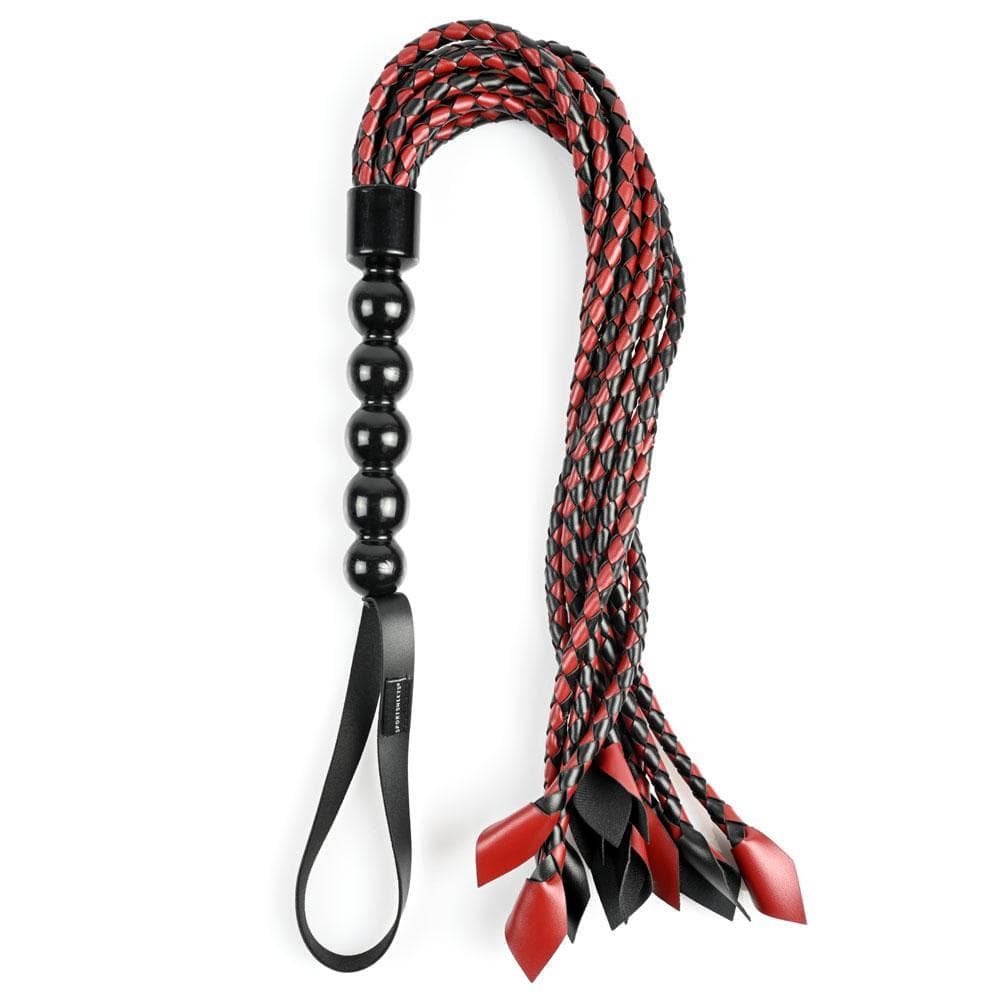 Sportsheets Saffron Braided Flogger - Thorn & Feather